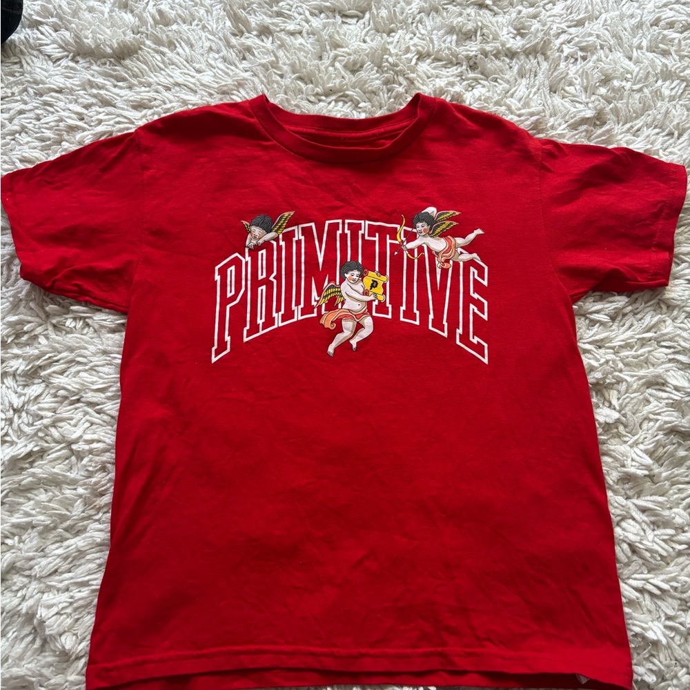 Primitive Kids Red Angel Graphic Tee